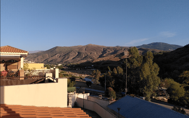 Vista desde Lancha del Genil de la Vega (Granada)