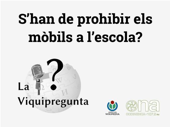 S'han de prohibir els mòbils a l'escola?