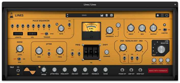 Lines user interface