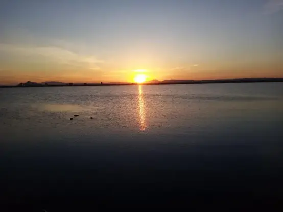 Atardecer En El Mar Menor.