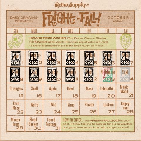 FrightFall calendar prompt