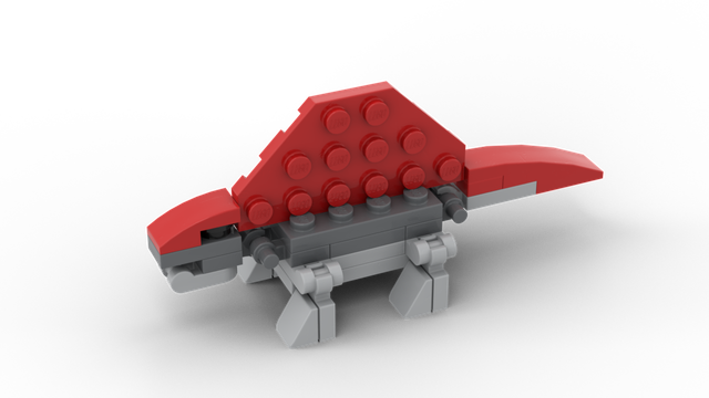 Lego Dimetrodon