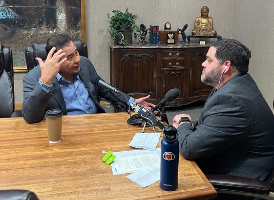 John Quiñones talks with Houston Matters producer Michael Hagerty