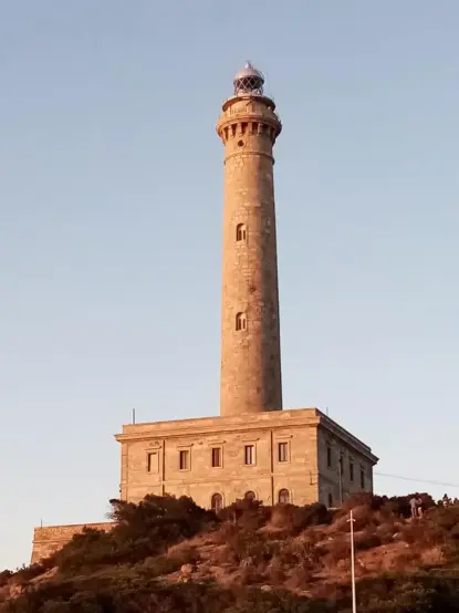 Faro De Cabo De Palos, Sol Bajo.