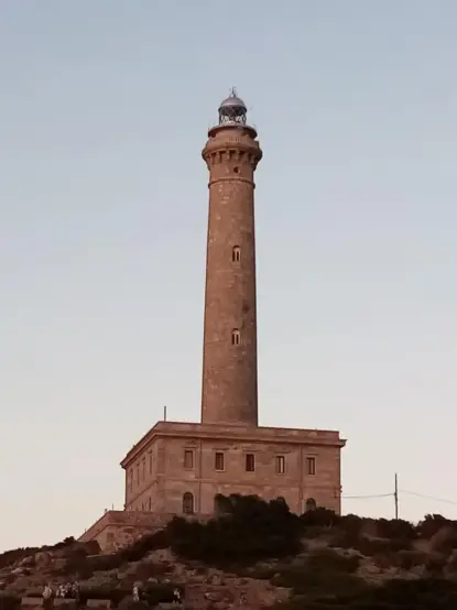 Faro De Cabo De Palos, Anocheciendo.