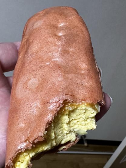 Sweet potato ice cream sandwich