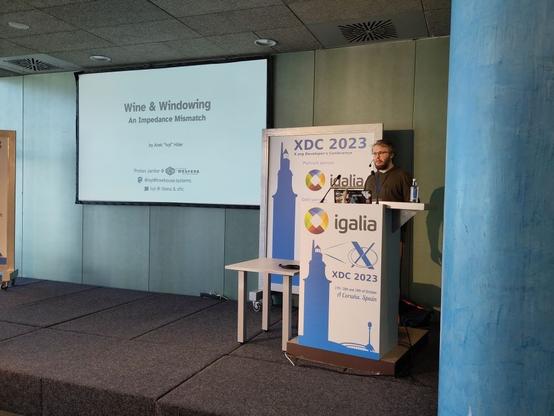 Arkadiusz Hiler during his XDC 2023