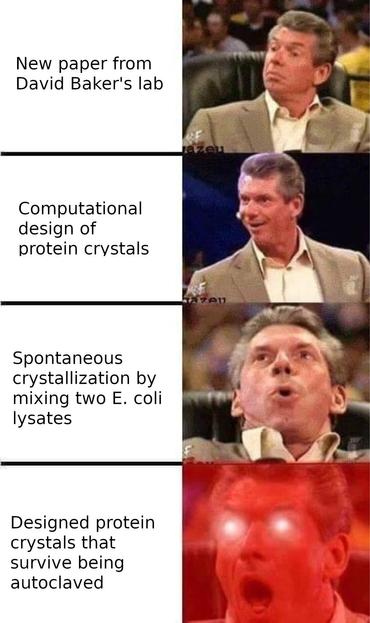 Same text as in the toot but in the "Vince McMahon reaction with glowing eyes" meme.