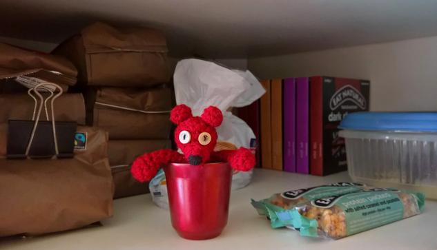 #RedBeanBear is #TheBiscuitGuardian