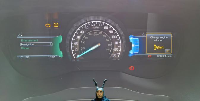 #TheAbominableAlPacino says: "#Change #EngineOil #Soon..."