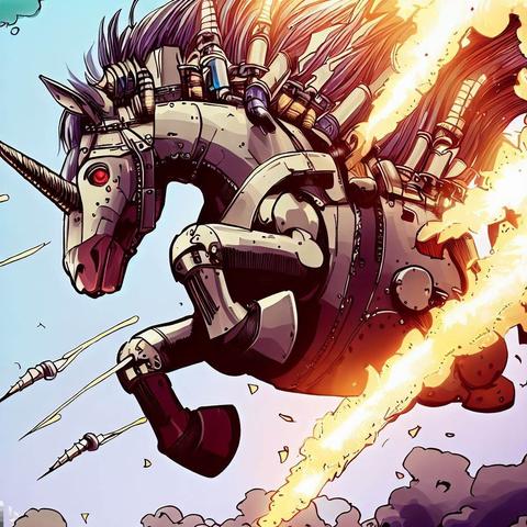 The #MastodonMechaUnicorn has #ThePower as well...