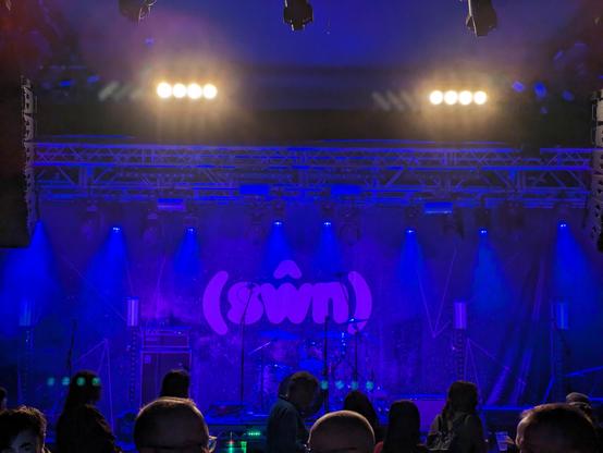 A picture of the stage at San Festival
