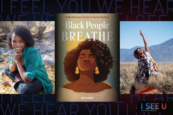 Author of Black People Breathe, Zee Clarke.