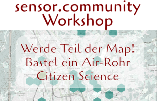banner with similar text as posting and map in background