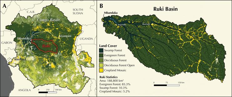 Researchers Discover One Of The World's Darkest Rivers - Ruki River - site map