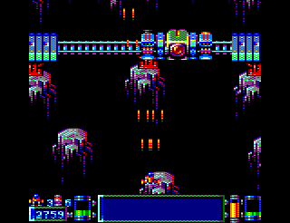 A boss fight