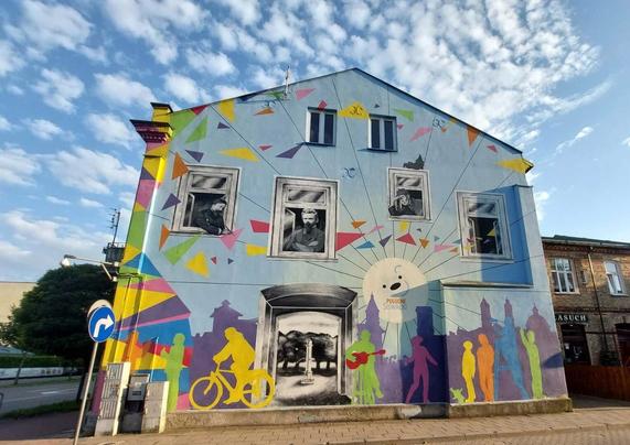 Artwork by Bartosz Żyliński in Suwalki, Poland