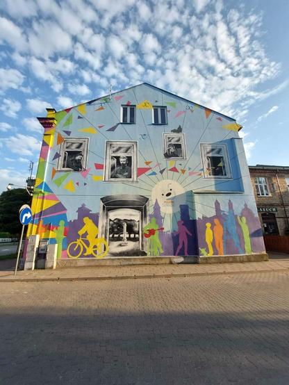 Artwork by Bartosz Żyliński in Suwalki, Poland