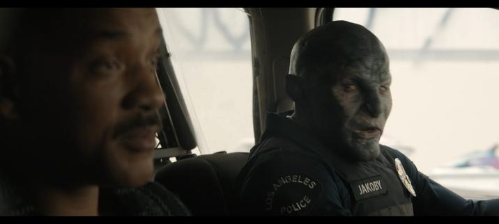 A grumpy cop and his orc partner