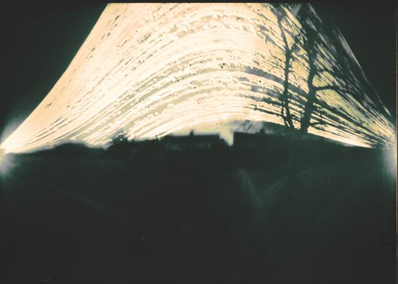 A long exposure photograph showing the sun’s motion over several months in 2022.