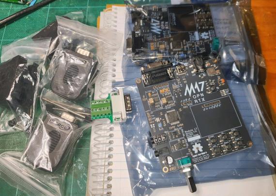 Module17 boards, rs232 breakouts.