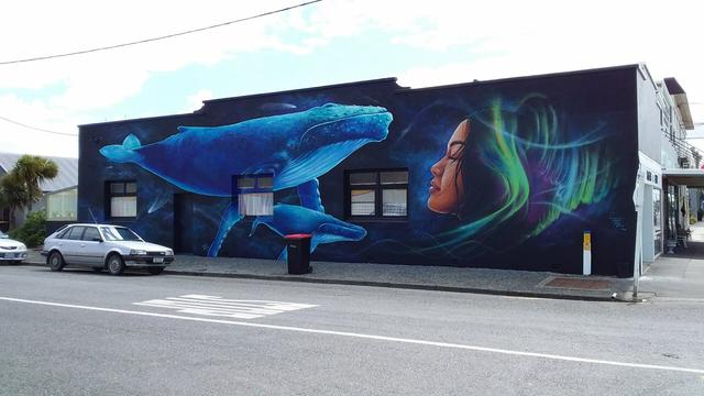 Artwork by Erika Pearce in Riverton, New Zealand