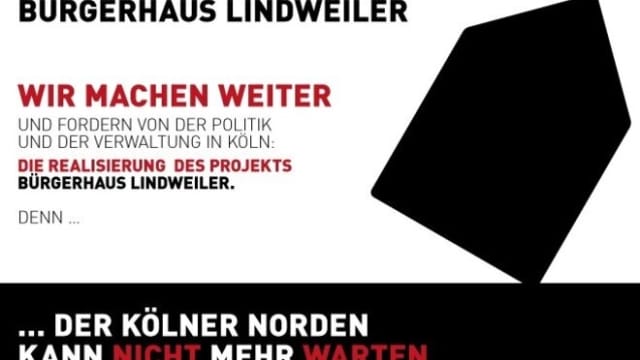 Petitionsaufruf! Wir fordern die Realisierung des BÜRGERHAUS LINDWEILER