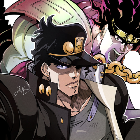Jotaro Kujo from Jojos Bizarre Adventure