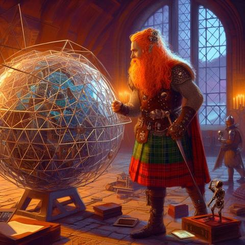 #PSiReN's #GeodesicViking