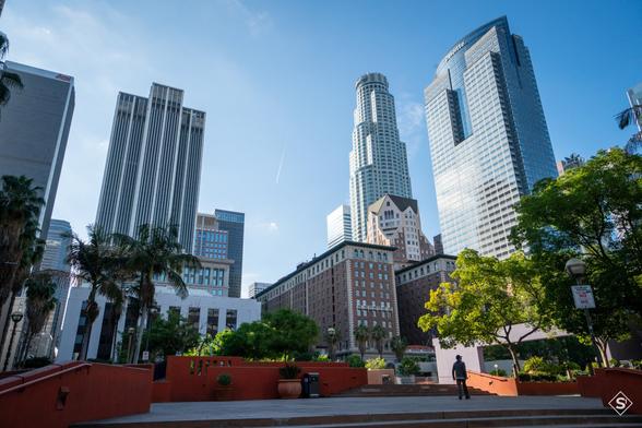 A beautiful clear day in Los Angeles
