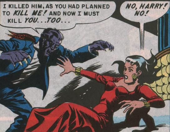 Panel from Tales From the Crypt #24, 1951 by Jack Davis.