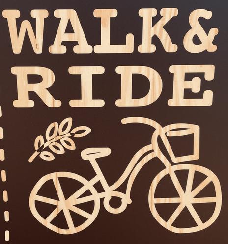 Walk & Ride bikes
Cars ruin the planet