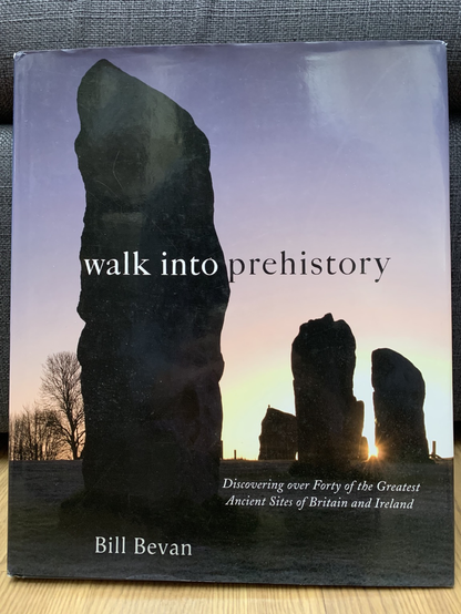 Walk into Prehistory book by Bill Bevan