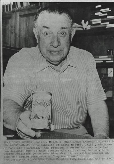 File photo of beer industry brand consolidator Paul Kalmanovitz