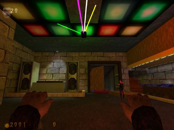 ZP_ClubZombo by Maveric, a classic level for the mod Zombie Panic which features a dance club and zombie killing