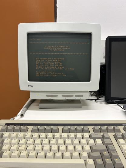 Booting the Cray YMP-EL
