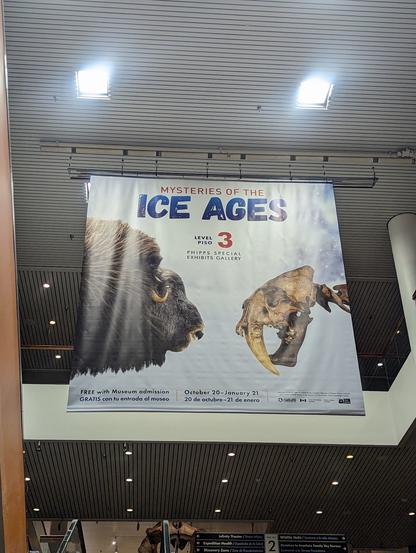 Mysteries Of The Ice Age, Denver Museum Of Nature & Science - banner - Mysteries Of The Ice Ages