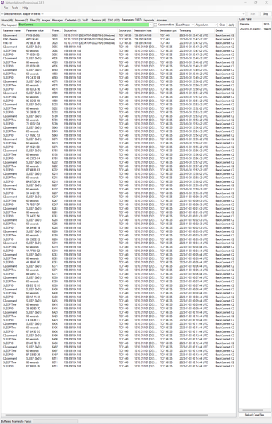IcedID BackConnect "SLEEP 60 seconds" commands extracted from 2023-10-31-IcedID-infection-traffic.pcap with NetworkMiner Professional 2.8.1. The PCAP file was downloaded from https://malware-traffic-analysis.net/2023/10/31/index.html