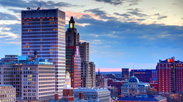 The Providence, Rhode Island skyline