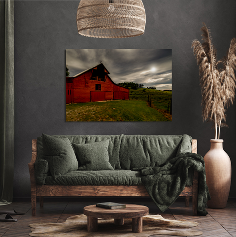 GATLINBURG TENNESSEE RED BARN in dramatic lighting available here:

https://www.pictorem.com/879709/Gatlinburg%20Tennessee%20Red%20Barn.html