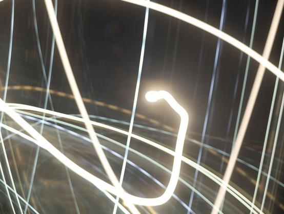 A light worm or a wormhole?