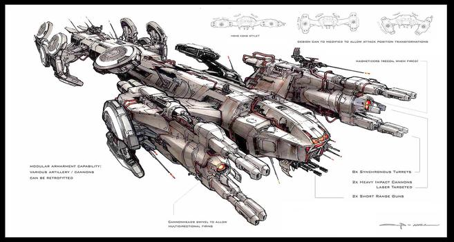 Hovercraft, art by George Hull.