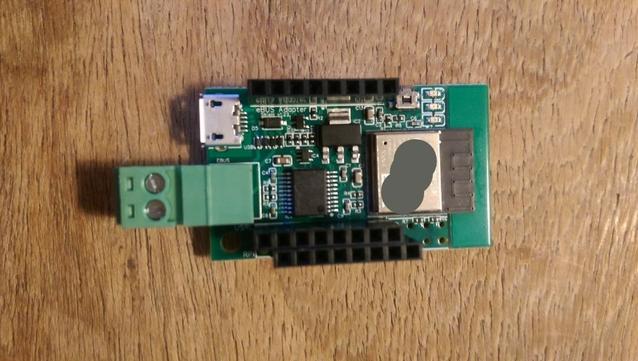 Photo d'une carte électronique