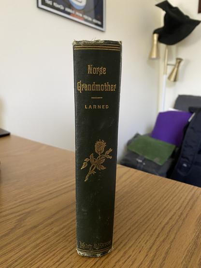 Antique book spine.