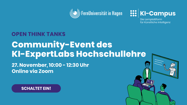Community-Event des KI-ExpertLabs Hochschullehre