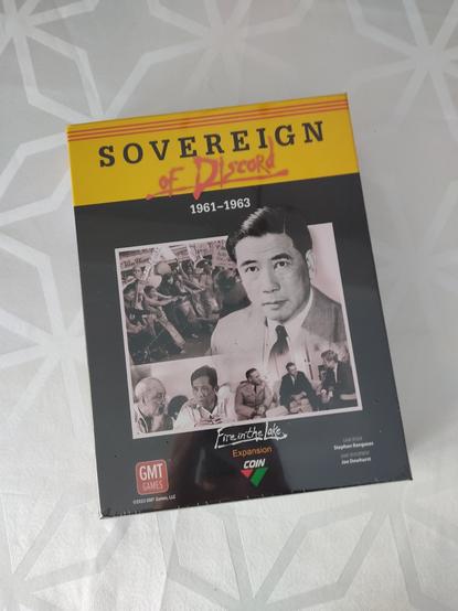 Sovereign of Discord, boardgame by GMT games