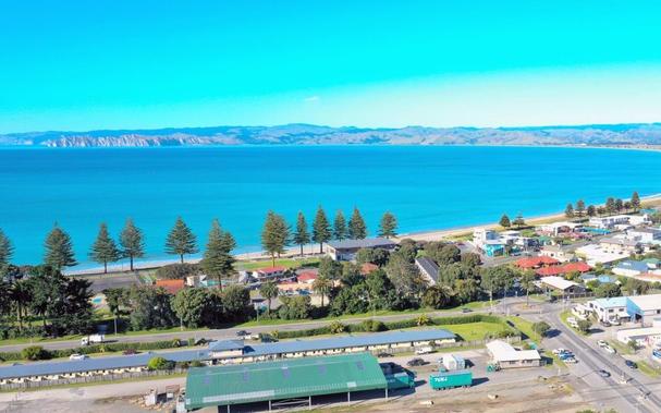 photo - aerial view - potion of Poverty Bay