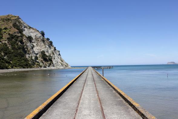 photo - Tokomaru Bay wharf