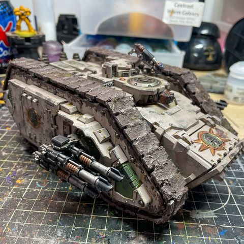 Land Raider Spartan of the Death Guard Legion Astartes