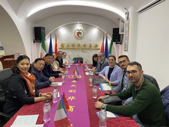 Incontro con la delegazione cinese dell’isola della musica di Gulangyu a Roma